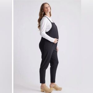 Quince maternity overalls